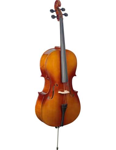 4/4 laminated maple cello with bag Stagg
