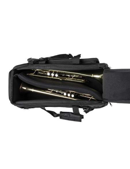 Bag for 2 trumpets Stagg SB-TP-BKD