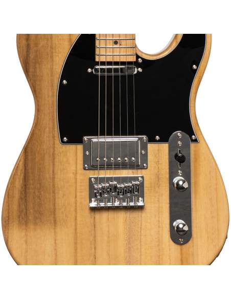 Vintažinė elektrinė gitara Stagg SET-PLUS NAT