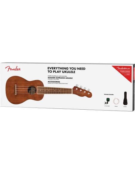 Fender Seaside Soprano Ukulele Pack