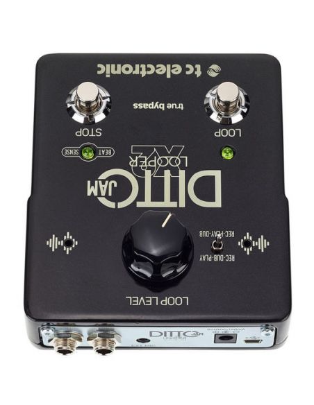 Gitarinis efektų pedalas - looper tc electronic Ditto Jam X2 Looper