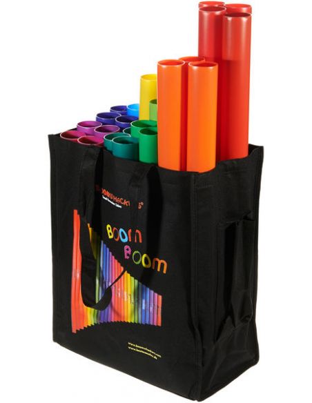 Mušamieji vamzdžiai Boomwhackers MG-BW Set 1 su Move&Groove dėklu