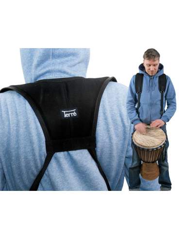 Djembe Backpack in black