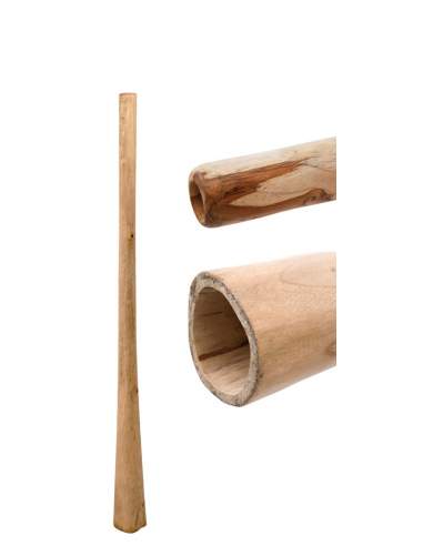 Didgeridoo made of teak wood 130cm natural