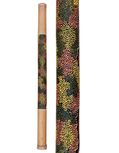 Lietaus vamzdelis Terre Rainmaker from bamboo paints 100 cm