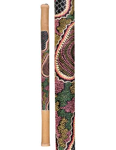 Lietaus vamzdelis Terre Rainmaker from bamboo paints 120 cm