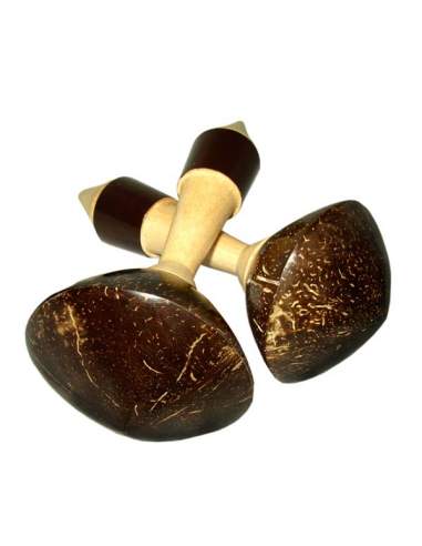 Maracas Coconut Pair 15cm