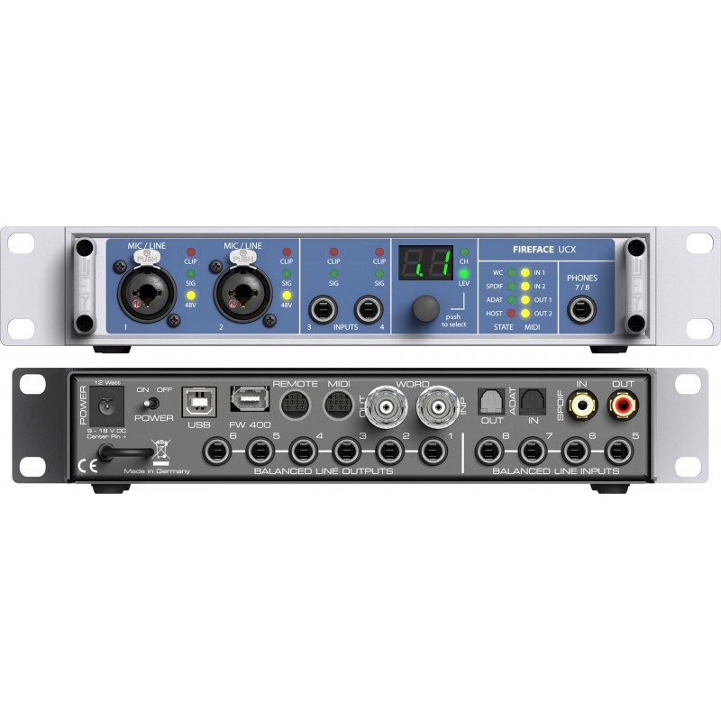 RME FireFace UCX | Muzi.lt