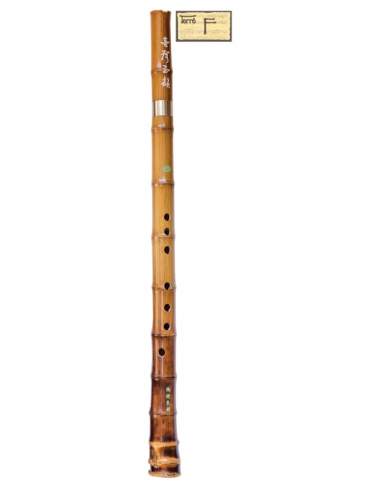 Shakuhachi flute Terre F tuning