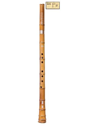 Shakuhachi flute Terre F Master tuning