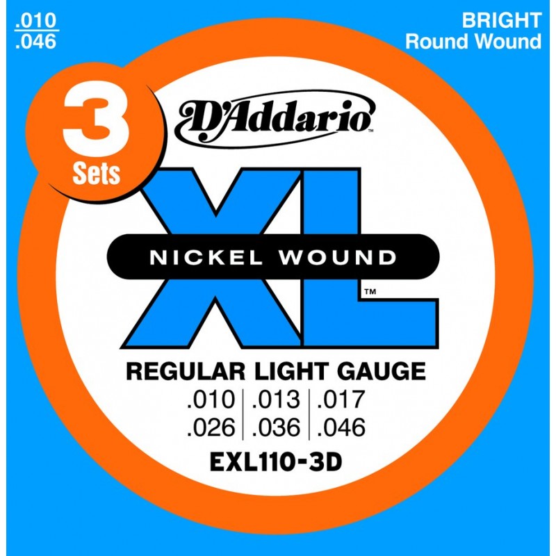 D'Addario EXL-110-3D