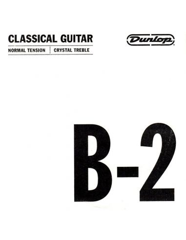 B-2 string for Classical guitar Dunlop DCY02BNS