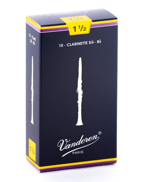 Clarinet reed Vandoren Traditional CR1015 Nr. 1.5
