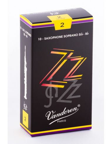 Box of 10 jaZZ soprano sax reeds n 2