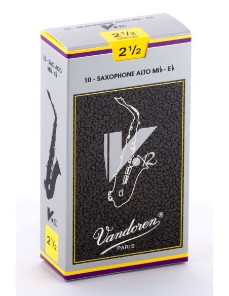 box of 10 alto sax V12 reeds 2,5