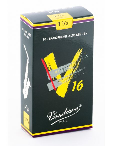 Box of 10 V16 alto sax reeds n 1,5