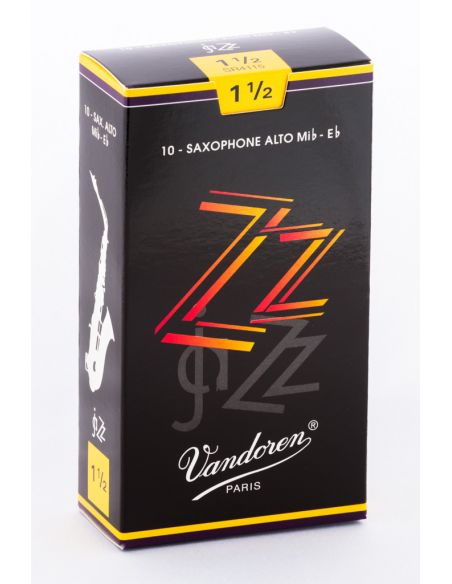Box of 10 jaZZ alto sax reeds n 1,5