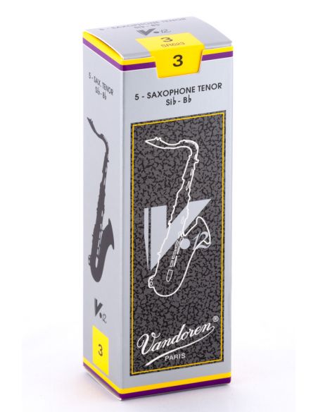 box of 5 tenor V.12 reeds 3