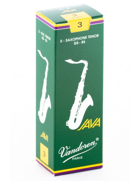 Box of 5 Java tenor sax reeds n 3