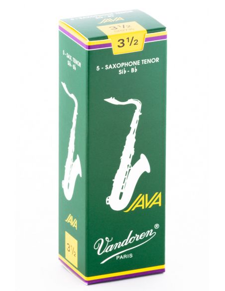 Box of 5 Java tenor sax reeds n 3,5