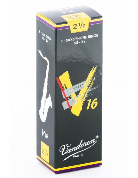 Box of 5 V16 tenor sax reeds n 2,5