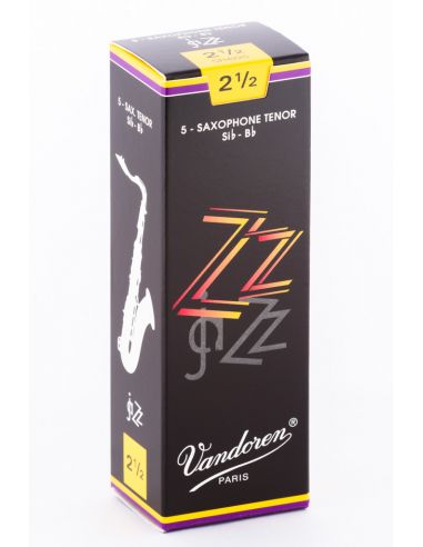 Box of 5 jaZZ tenor sax reeds n 2,5