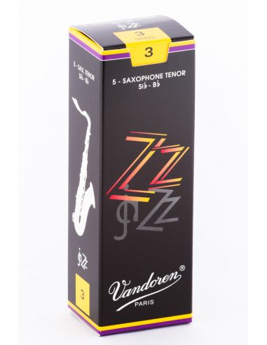 Box of 5 jaZZ tenor sax reeds n 3