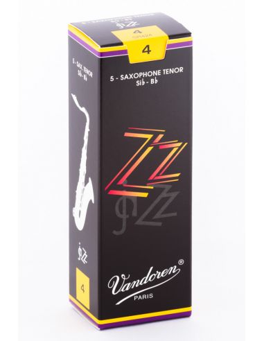 Box of 5 jaZZ tenor sax reeds n 4