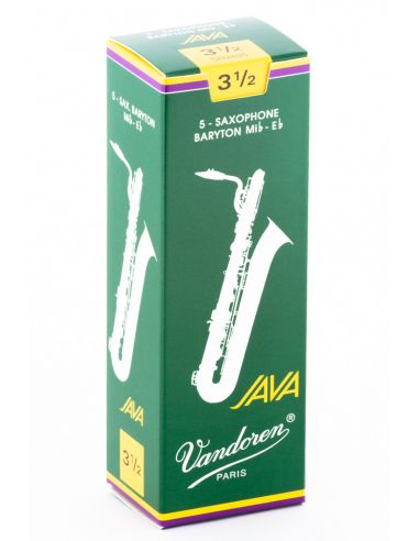 box of 5 baritone java reeds 3,5