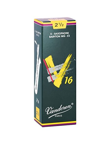 box of 5 baritone V16 reeds 2,5