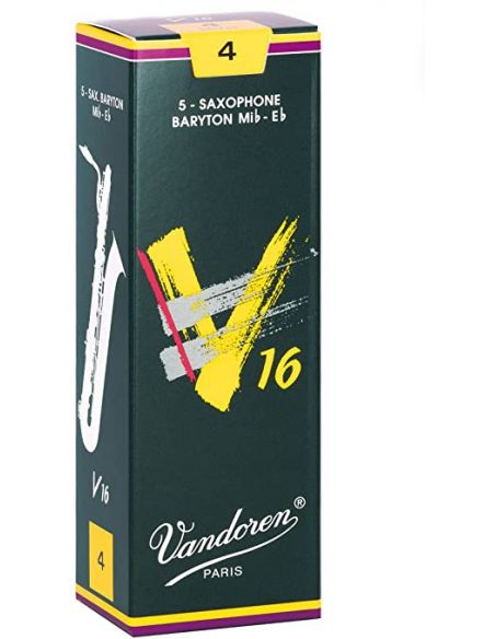 box of 5 baritone V16 reeds 4