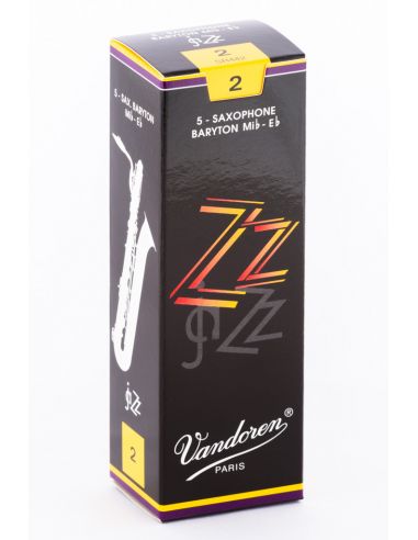 Box of 5 jaZZ baritone sax reeds n 2