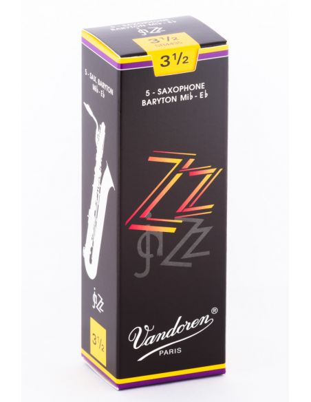 Box of 5 jaZZ baritone sax reeds n 3,5