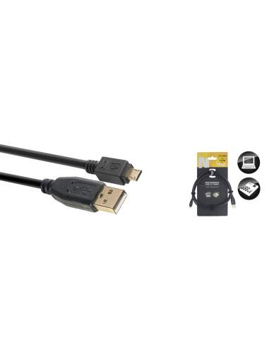 Duomenų kabelis Stagg USB-A/m - micro USB-A/m 1,5m