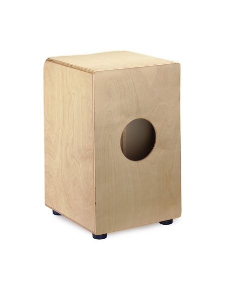 Standard-sized birch cajÃ³n with black front board finish