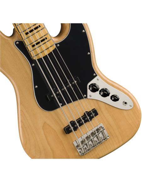 copy of Fender SQ CV 70s Jazz Bass V MN BLK