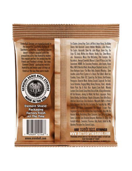 Ernie Ball 2146 Earthwood Phosphor Bronze