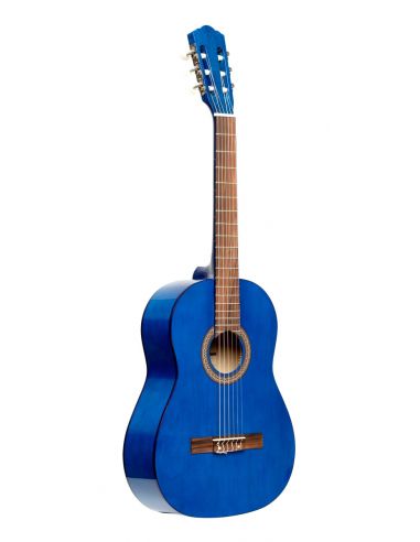 Stagg SCL50 3/4-BLUE 3/4 classical guitar with linden top