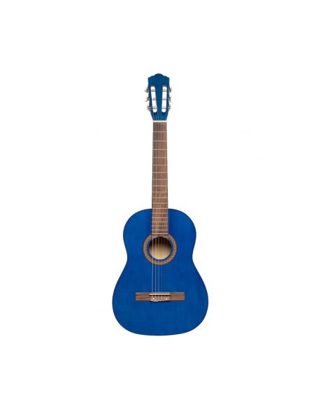 Stagg SCL50 3/4-BLUE 3/4 classical guitar with linden top