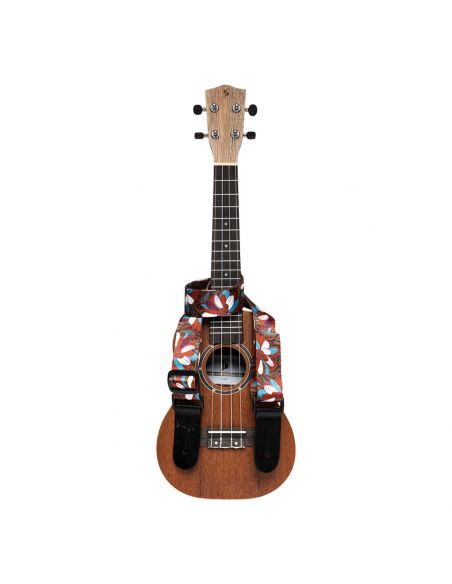 Ukulele strap Stagg STE UKEFLOW BRW