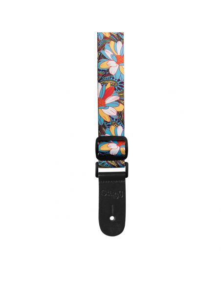 Ukulele strap Stagg STE UKEFLOW BLU