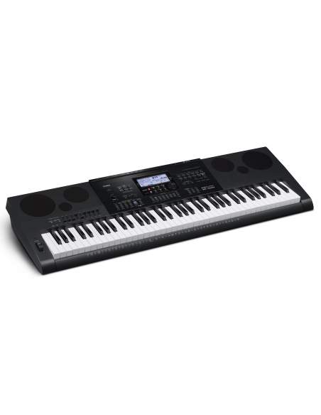 WK-7600 High Grade Keyboard, Black (Adaptor Included)