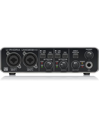 Garso plokštė Behringer UMC202HD