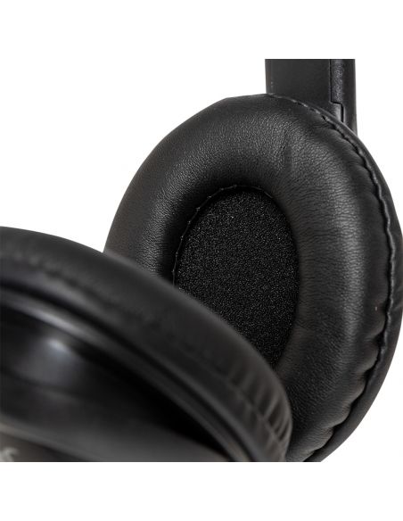 HiFi Deluxe Stereo Headphones, dynamic type, "closed back" design