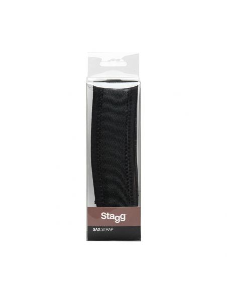 Diržas saksofonui Stagg SAX STRAP1 BKXL