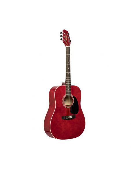 Acoustic guitar Stagg SA20D RED