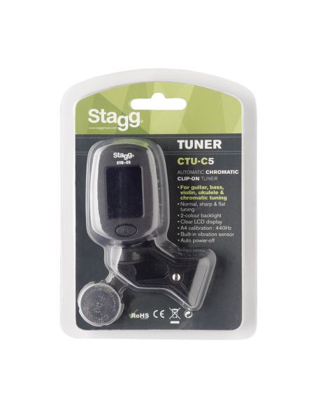 Tuner Stagg CTU-C5 BK
