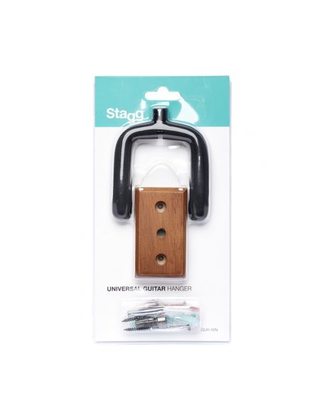 Wall-mounted guitar holder Stagg GUH-WN REC