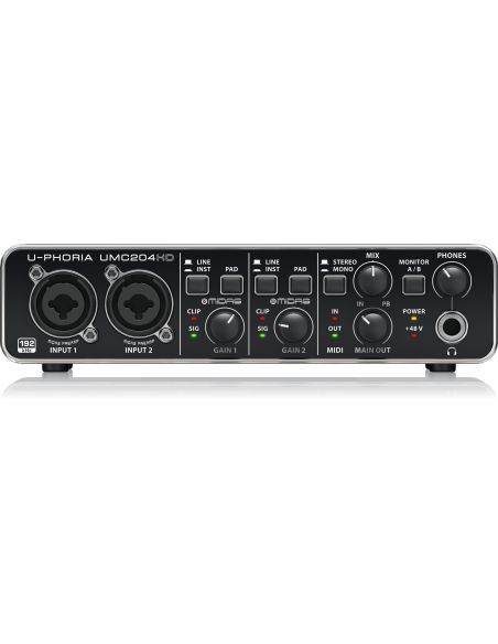 Audio Interface Behringer UMC204HD