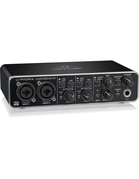 Audio Interface Behringer UMC204HD